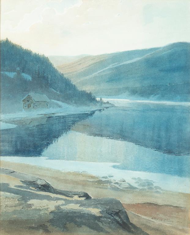 Olof Walfrid Nilsson, River Landscape.