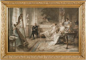 Daniel Hernández Morillo · DANIEL HERNÁNDEZ MORILLO, efter, litografiskt tryck, 1900-talets första hälft.