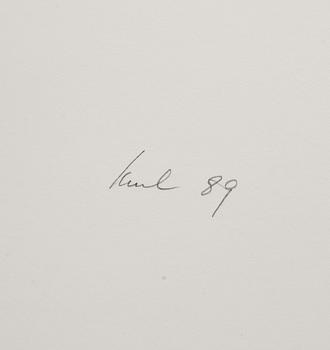 RAUL MEEL, färgserigrafi, signerad HC.