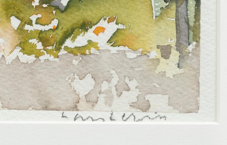 Lars Lerin, "Normandie".