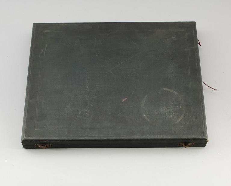 SERVERINGS- OCH TRANCHERINGSBESTICK, 11 st, sannolikt Tyskland, 1800-talets andra hälft.