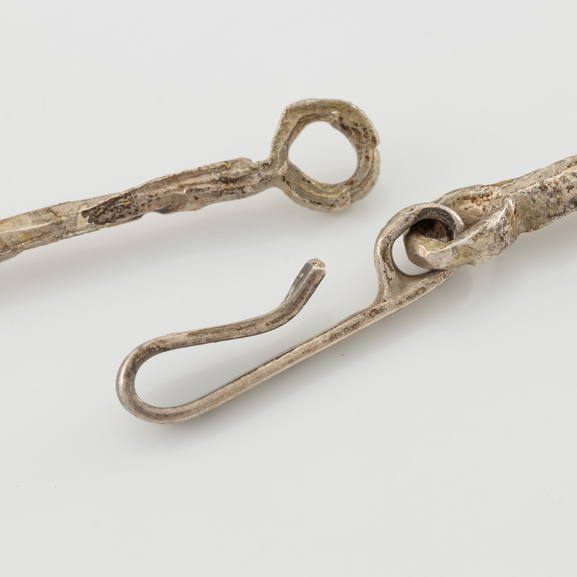 Lars Arby, chain with pendant, sterling silver, Gothenburg among others 1978.