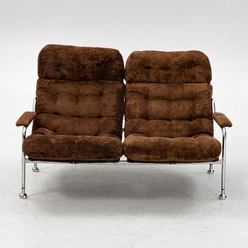 Bo Eigert, a 'Stålbo' sofa, Firma B. Eigert AB, Hova, 1970's.