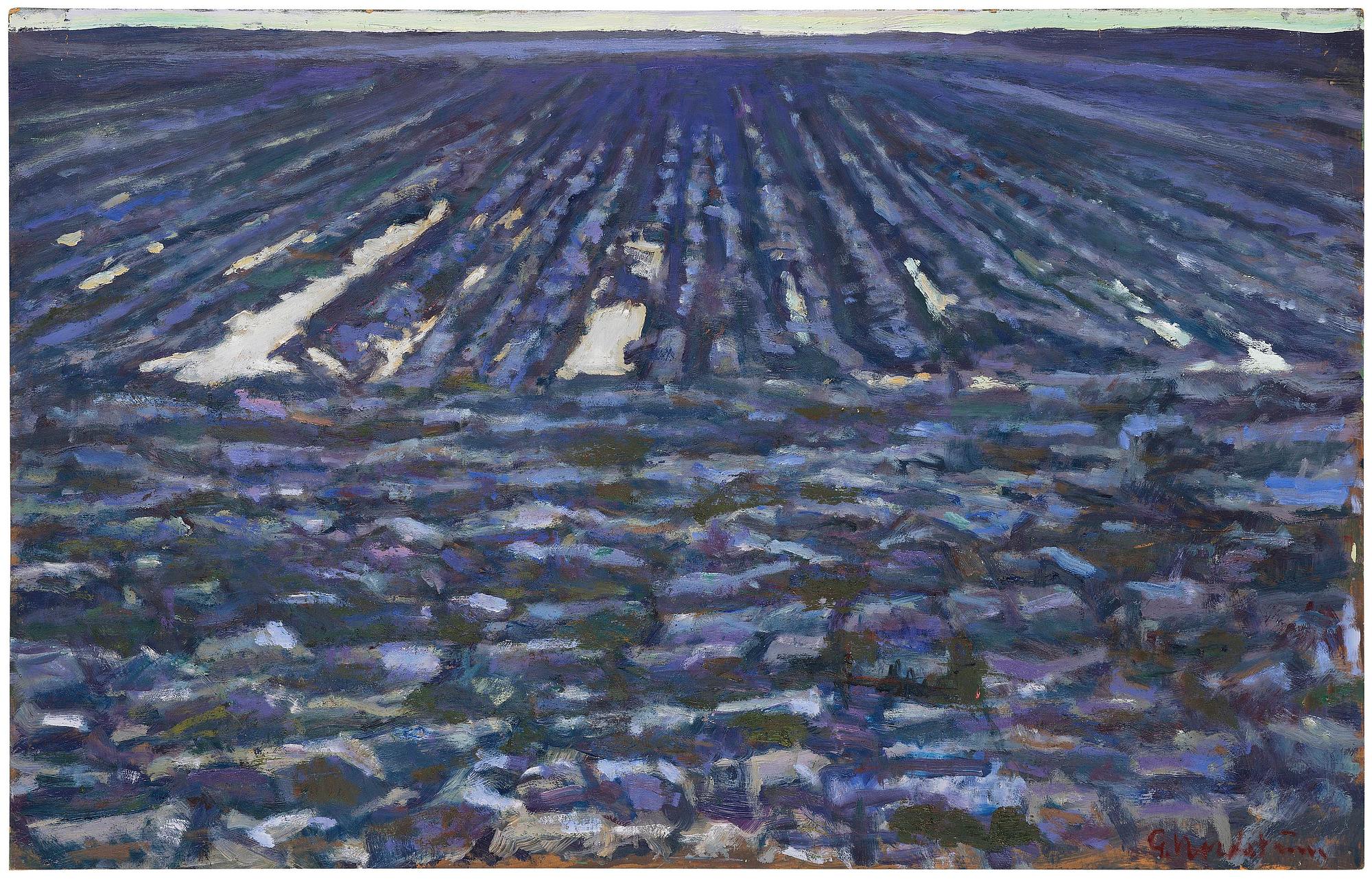 Gerhard Nordström, "Höstplöjning".