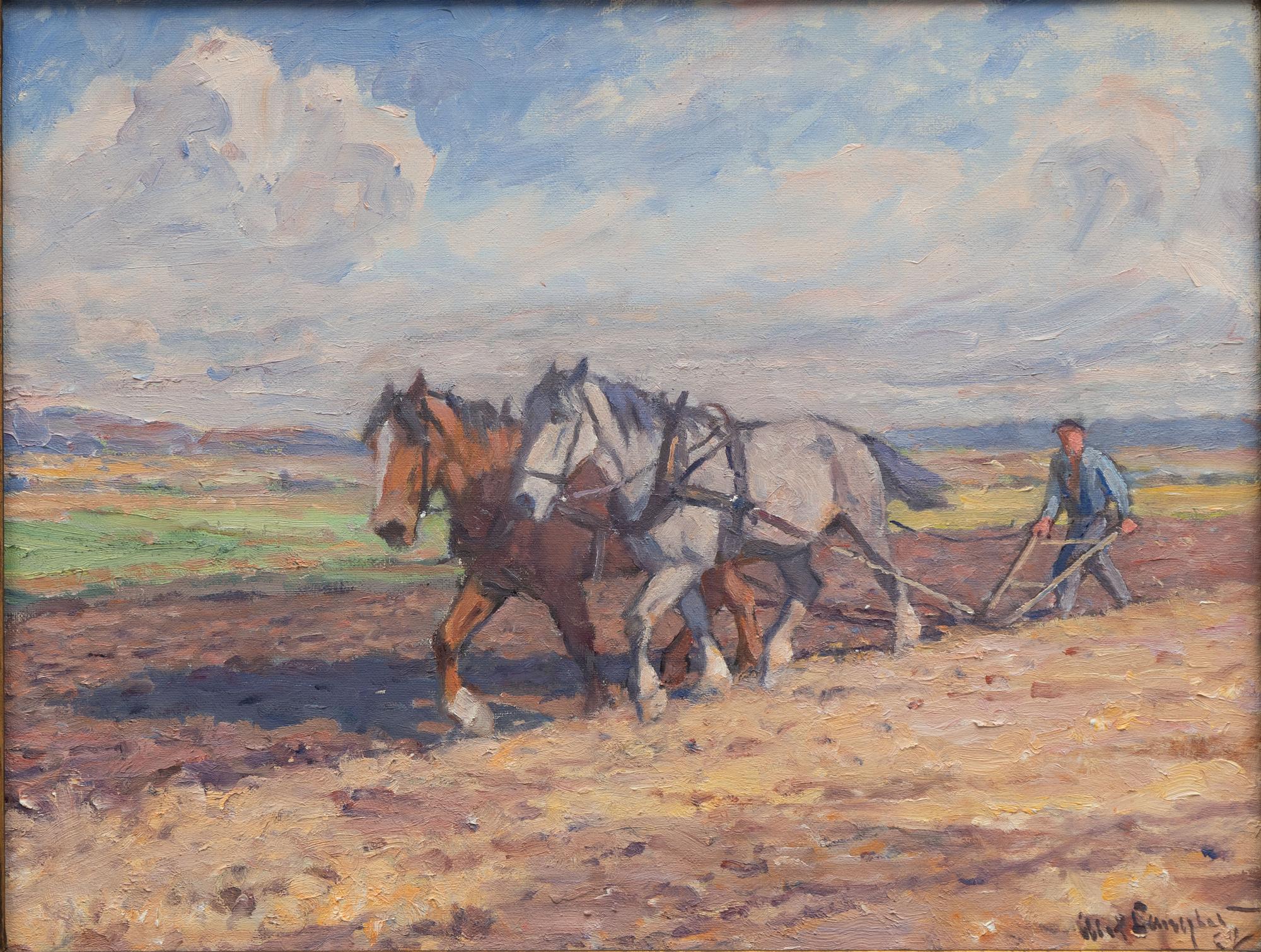 Alexander Langlet, Spring Ploughing.