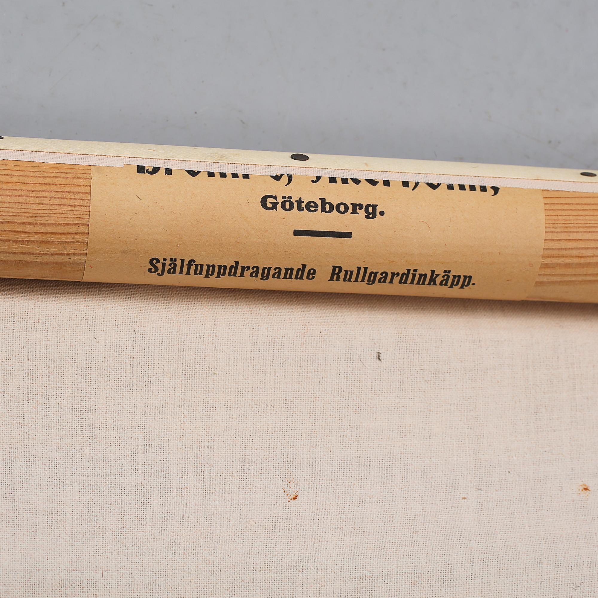 RULLGARDINER, 2 st, 1900-talets första del.