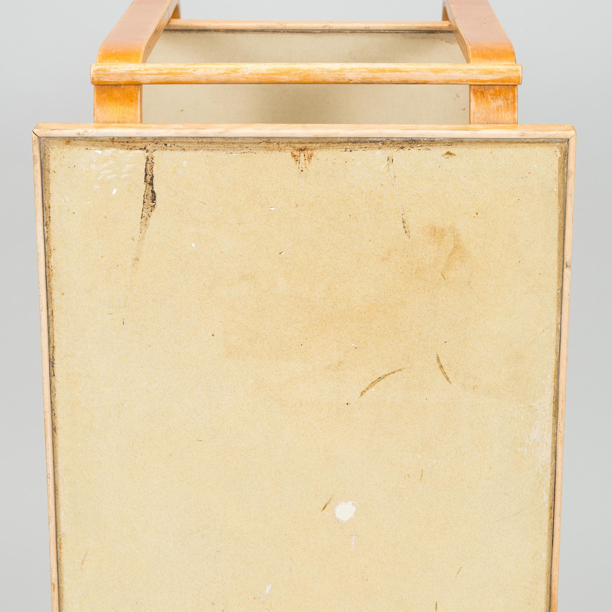 Alvar Aalto, a 1950s '98' tea trolley for Oy Huonekalu- ja Rakennustyötehdas Ab, Finland.