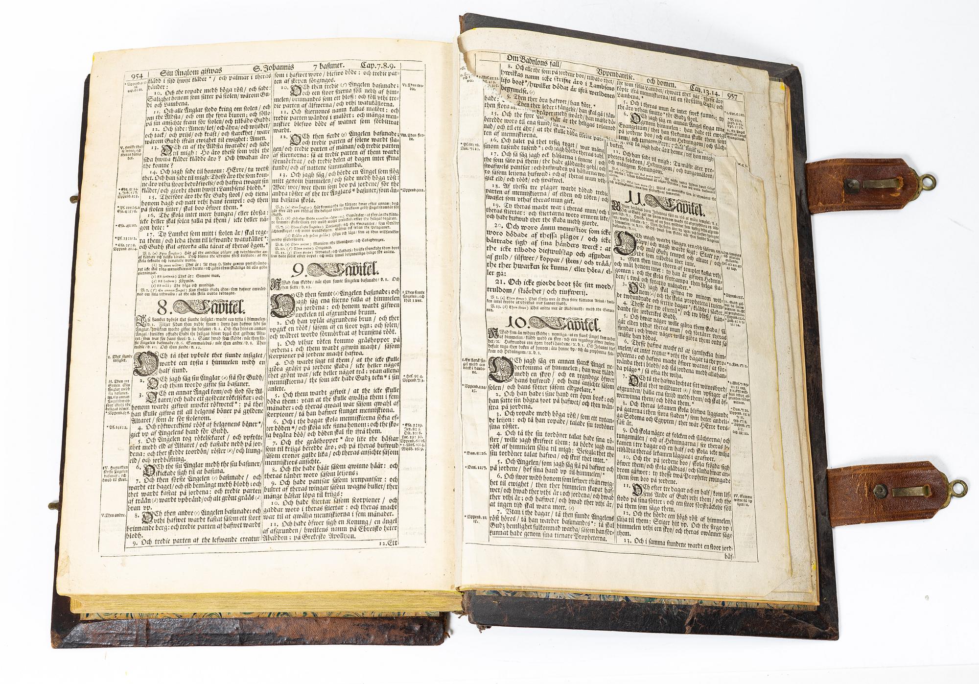 Karl XII:s stora kyrkobibel, 1702-3, Biblia, thet är all then heliga skrift på swensko.