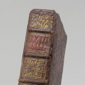 BOK, Statius 1530, with Aldus’ Greek dictionary.