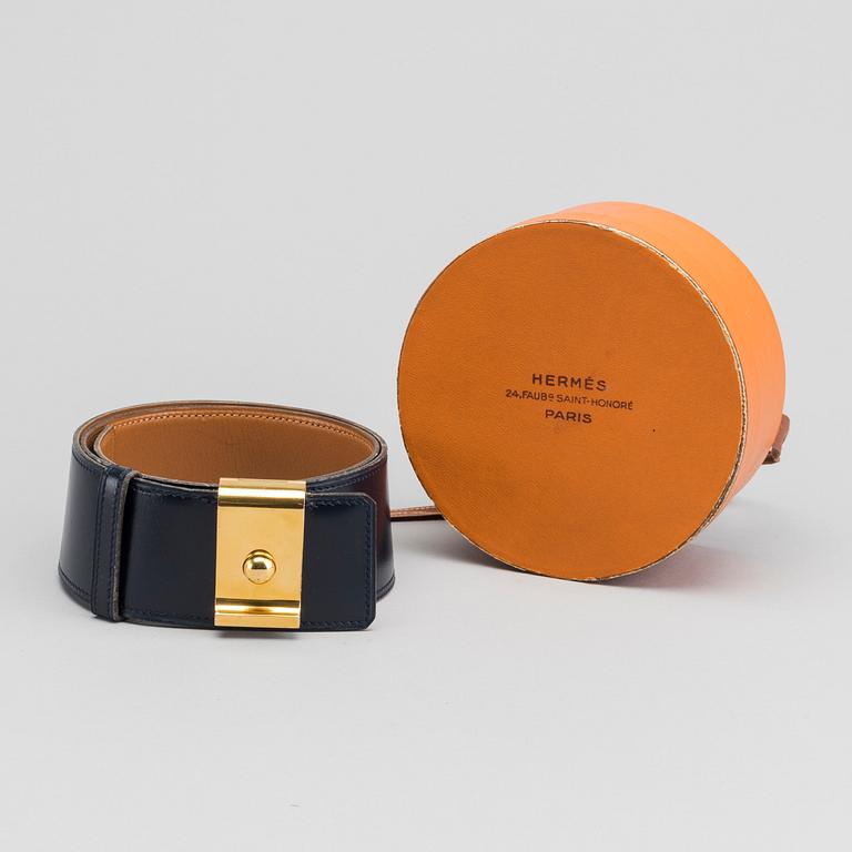 A 1970s/80s Hermès belt.