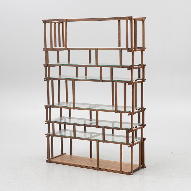 Nathan Yong, a bookshelf, "Off Cut Bookshelf", Living Divani, Italy.