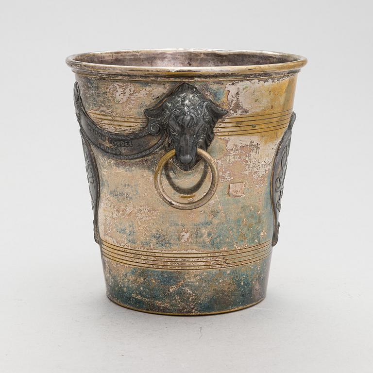 Champagne cooler, G. Chauvet, Argit, France 1930s.