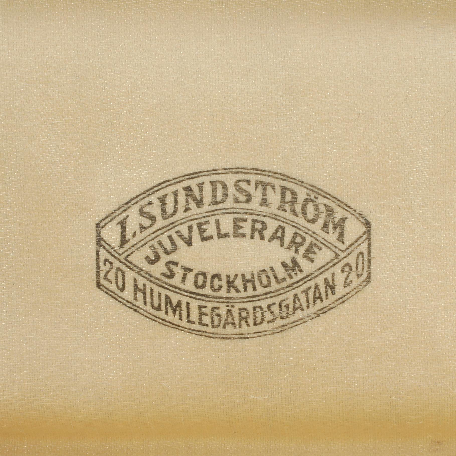 ARMBANDSUR, platina med 18 st diamanter, armband i vitguld.