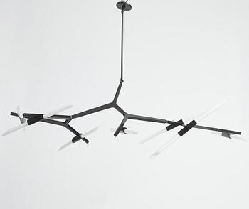 Lindsey Adelman, an "Agnes Chandelier 14" ceiling lamp, Roll and Hill, USA, post 2010.