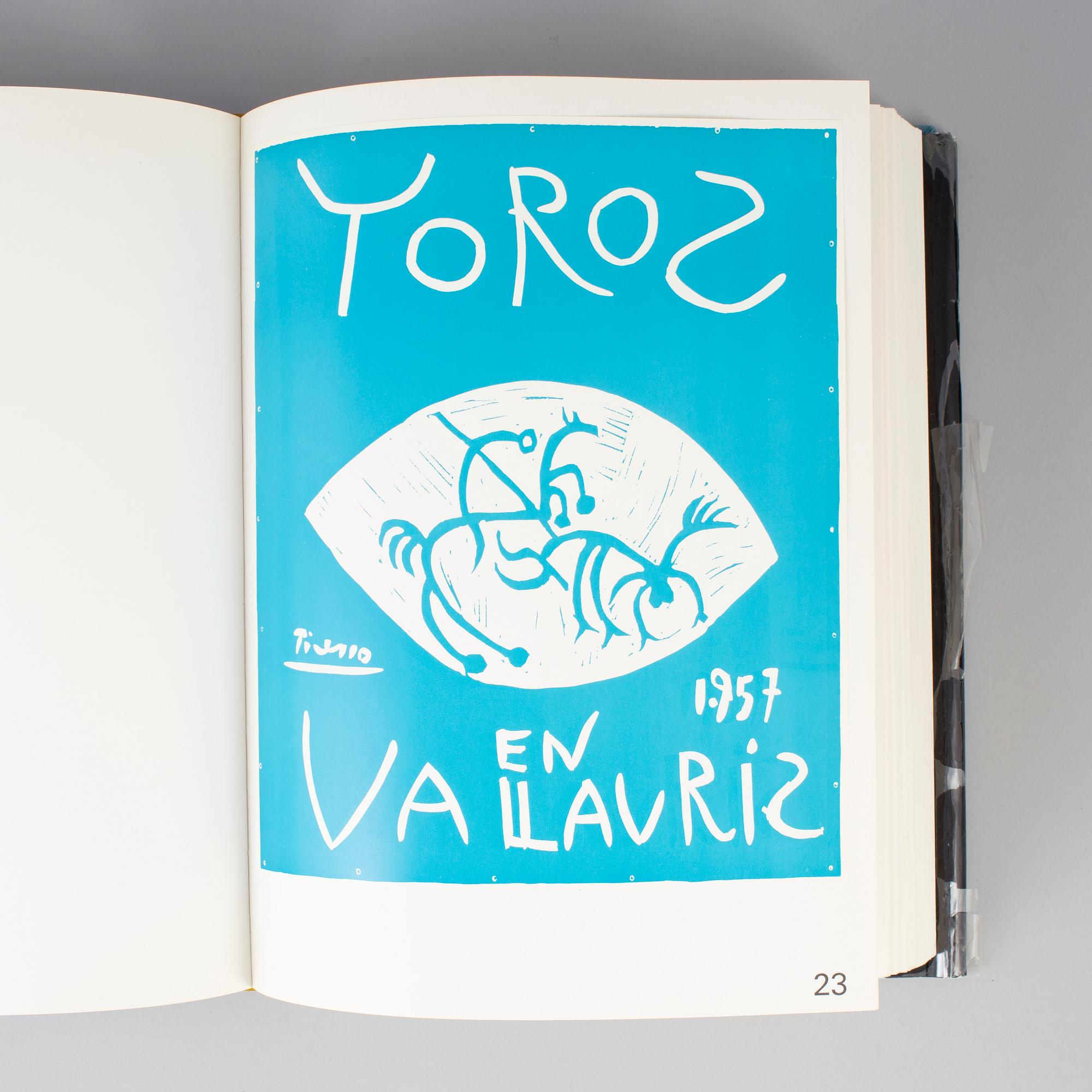 Two books, Picasso Affiches and Salvador Dali The Graphic Art.