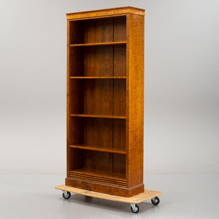 A birch book case 1930's/1940's.