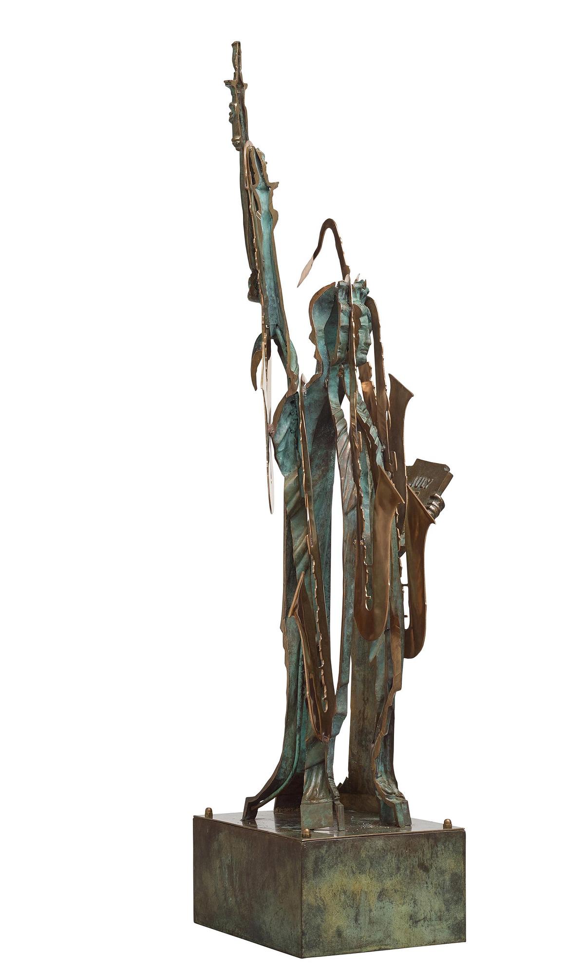 Fernandez Arman, "Liberté de Clinton".