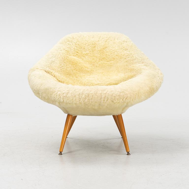 Arne Dahlén, an 'Eva' easy chair, Dahléns Dalums Fåtöljindustri AB, 1960's.