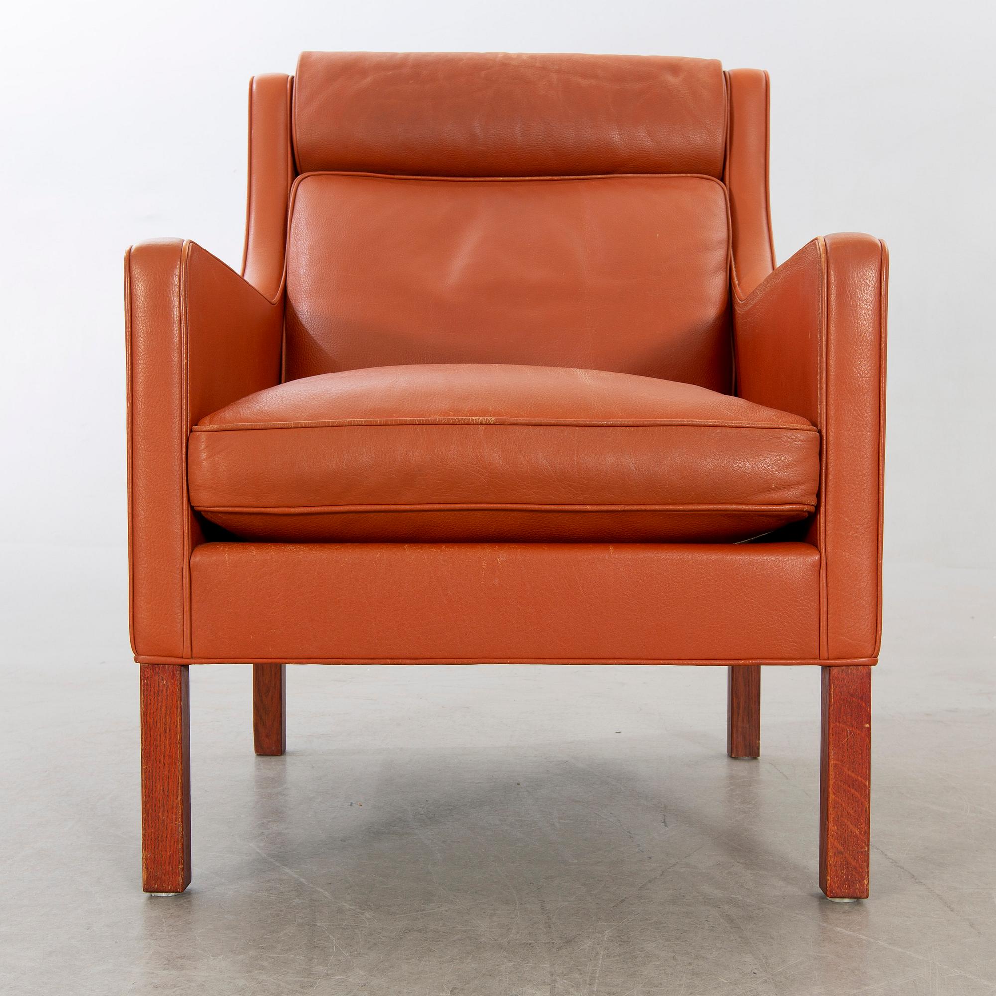 FÅTÖLJ. Börge Mogensen för Fredericia Stolefabrik, modellnummer 2431.