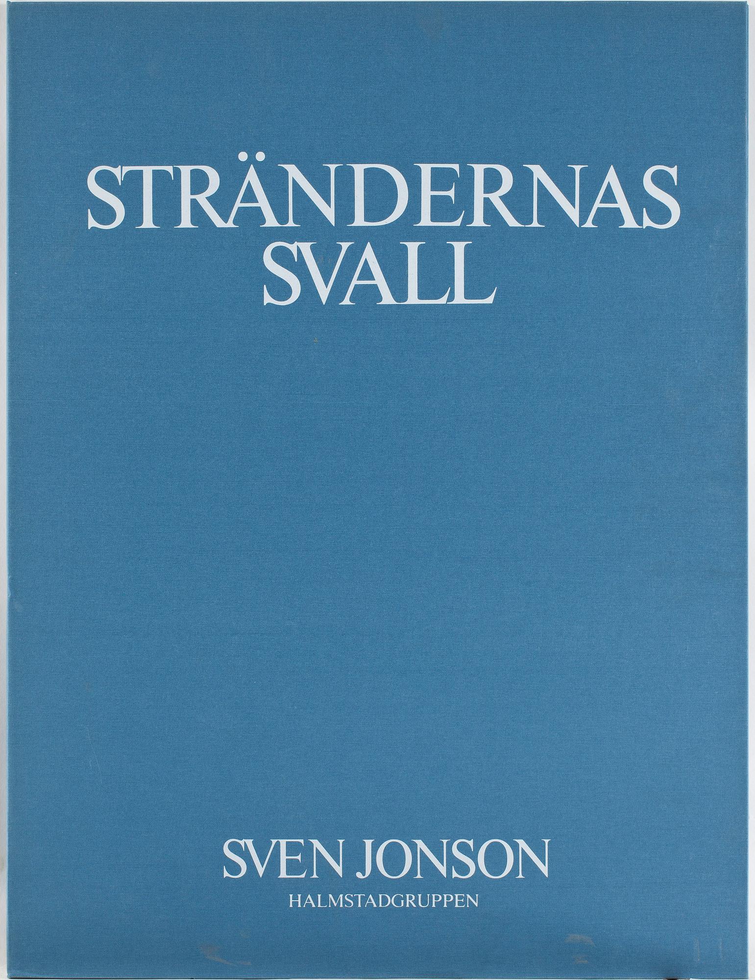 SVEN JONSON, mapp med 6 färglitografier, sign och numr 250/390.