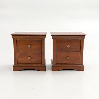 Bedside tables, a pair, Grange, France.