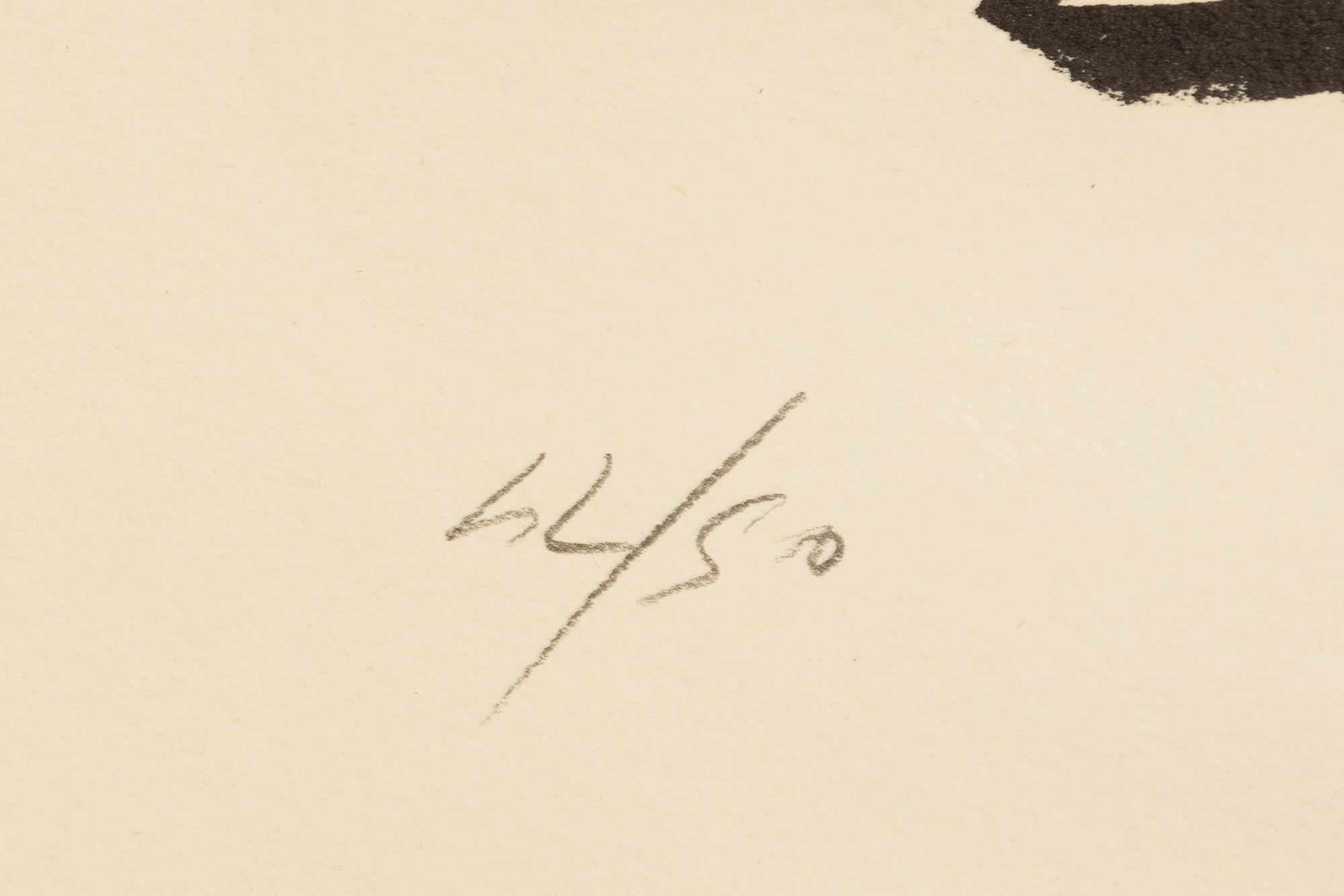 Antonio Saura, Utan titel.