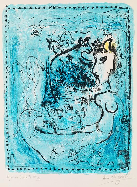 Marc Chagall, "Nocturne".