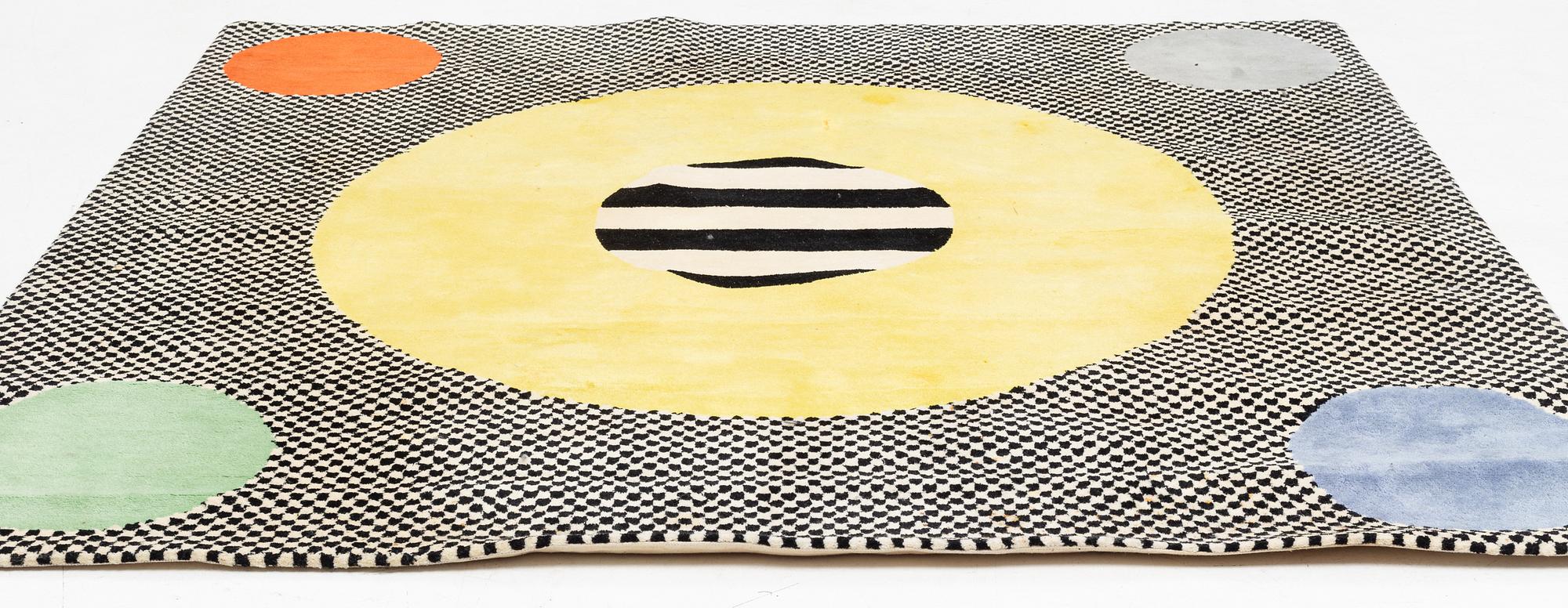 Pia Wallén, matta, tuftad, ca 248 x 250 cm.