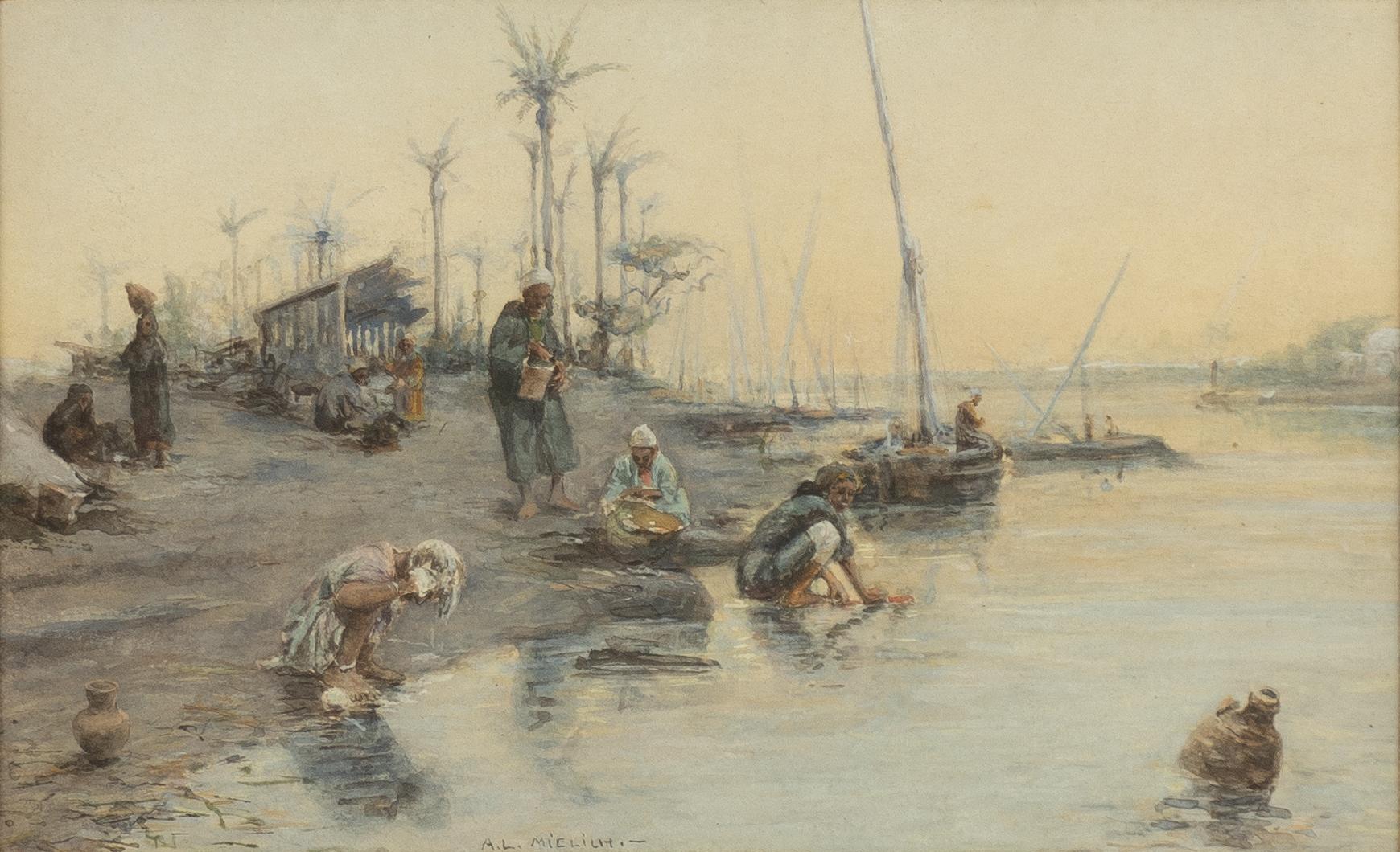 Adolphe Leopold Mielich, From North Africa.