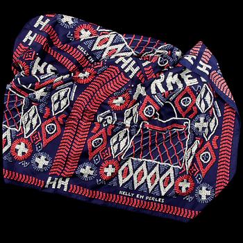 SCARF, "Kelly en Perles African Artist, Hermès, Paris, 2011.