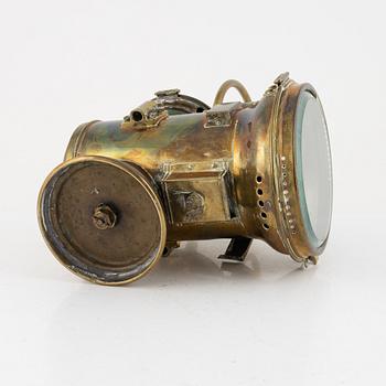 Headlight, Rejna Zanardini, Milan, circa 1900.