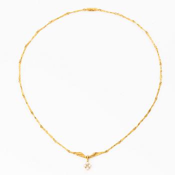 Björn Weckström, a 'Pearlflower' necklace, Fyrklövern Lapponia, Finland, 1999.