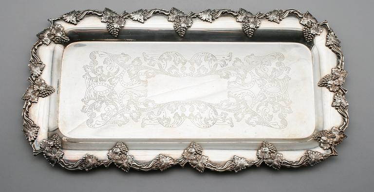 BRICKOR, 2 st, nysilver, 1900-tal.
