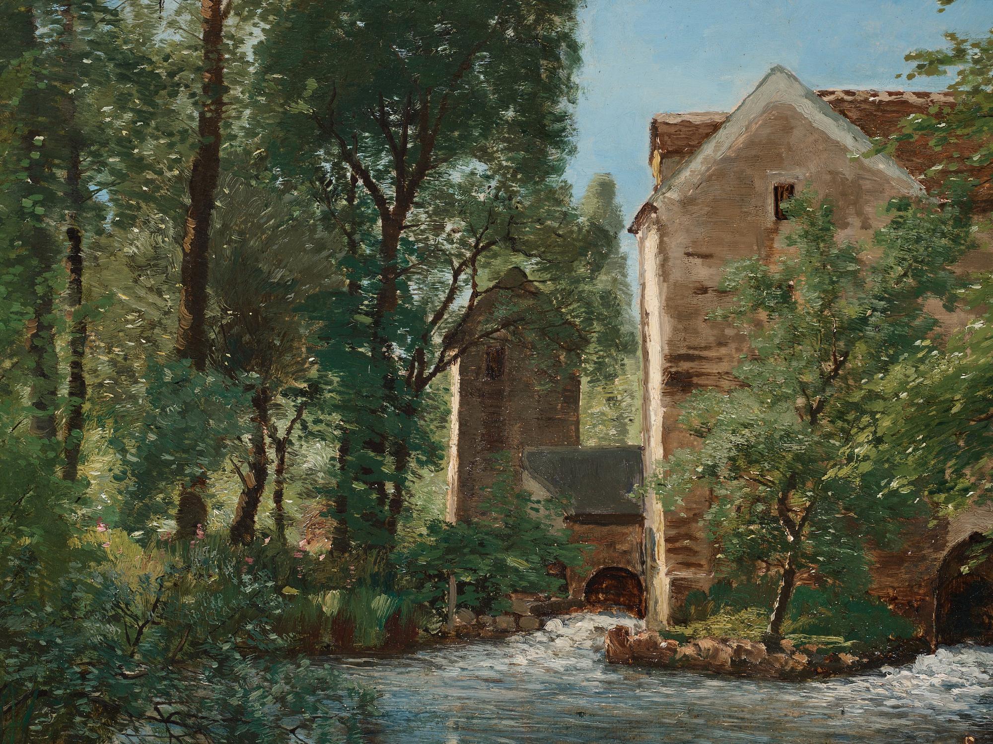 Oscar Törnå, "Grez-sur-Loing".