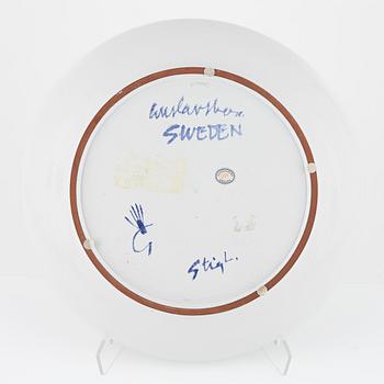 Stig Lindberg, fat, fajans, Gustavsberg Studio.