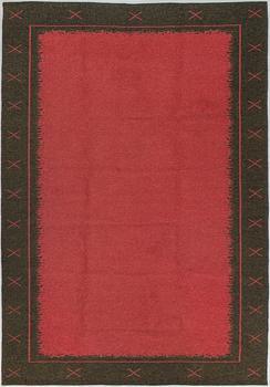 Carpet, likely Aappo Härkönen, Mattokutomo Oy, Vaasa, 1960s. Ca 247x173 cm.