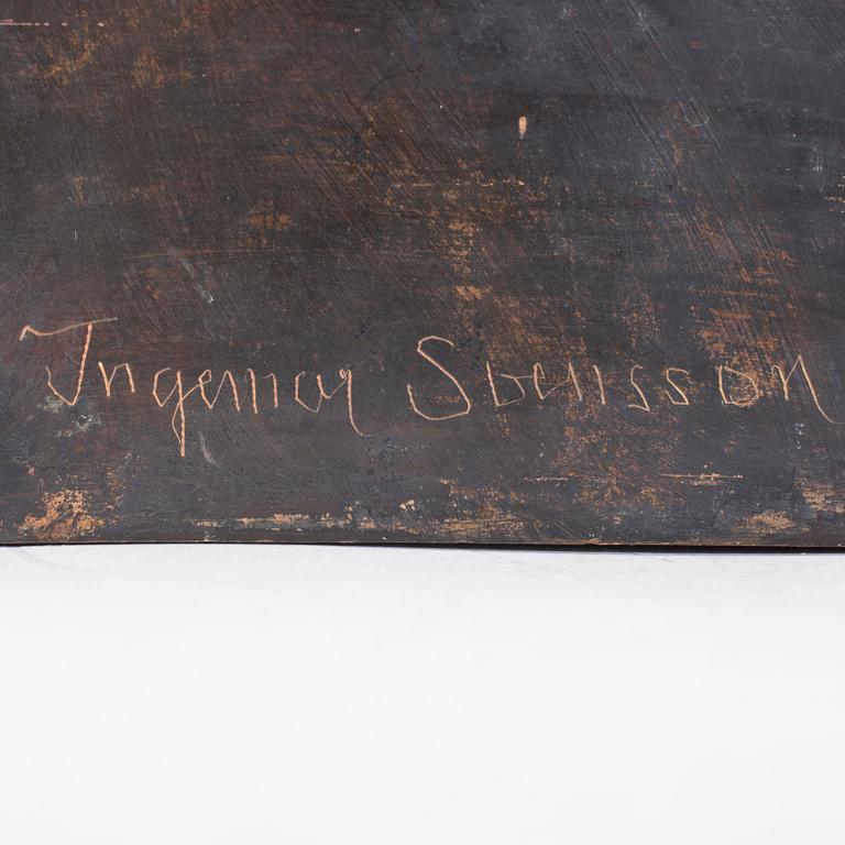 INGEMAR SVENSSON, skulptur, brons, signerad.