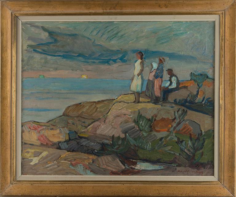 Harald Lindberg, "Valoisassa yössä".
