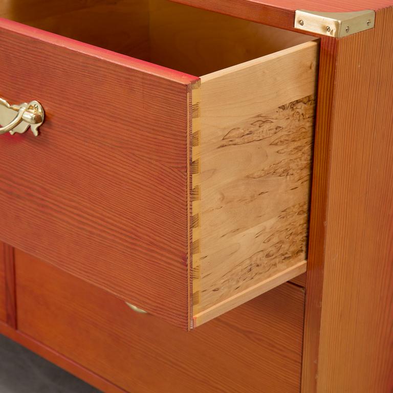 A pine chest of drawers from NK Inredning, 1970's/80's.