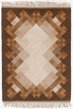 Brita Svefors, röllakan, "Opal", signerad, ca 230 x 168 cm.