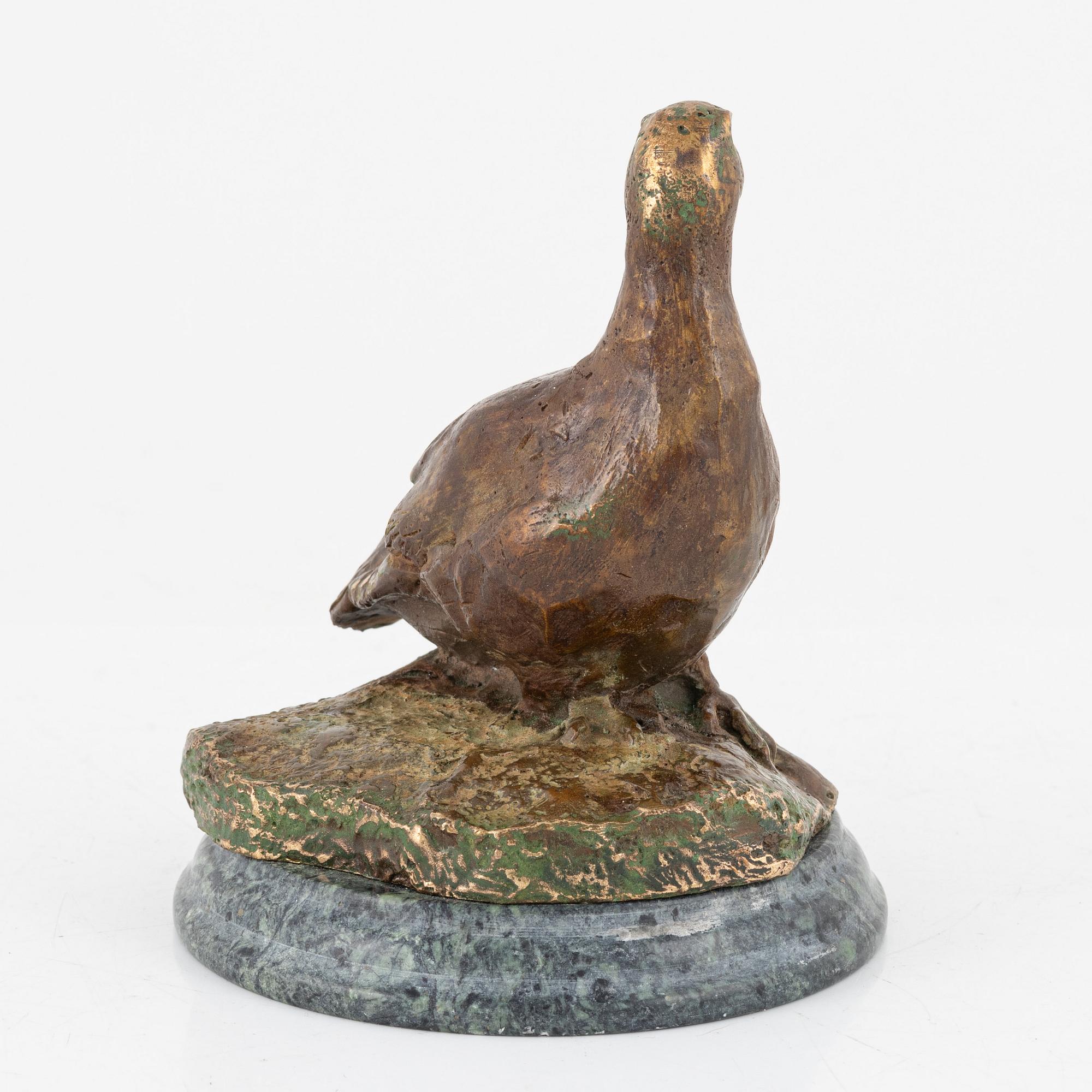 Torbjörn Forsberg, skulptur, brons, signerad och daterad 2014.