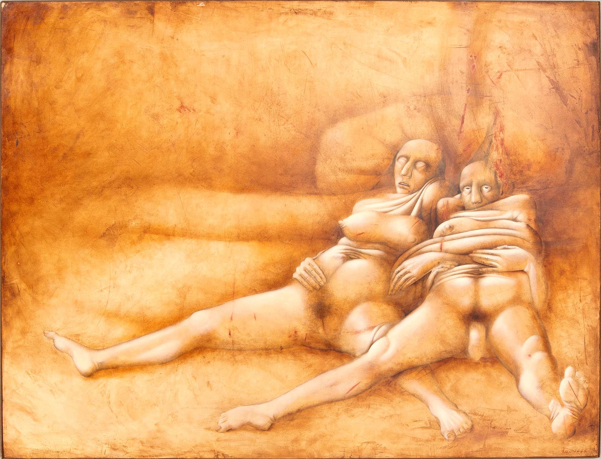 Felix Recondo, "Reclining Couple".
