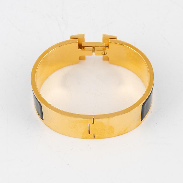 Hermès, armband, "Clic Clac H", GM.