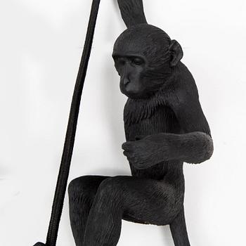 SELETTI, two Monkey lamps, design Marcantonio Raimondi Malerba.