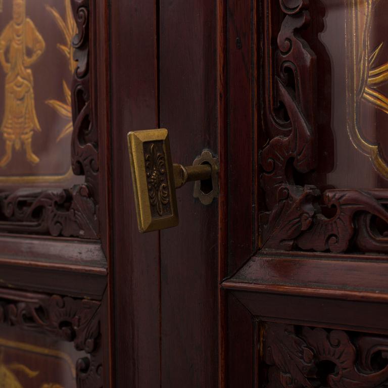A 20th century Chinese cabinet.