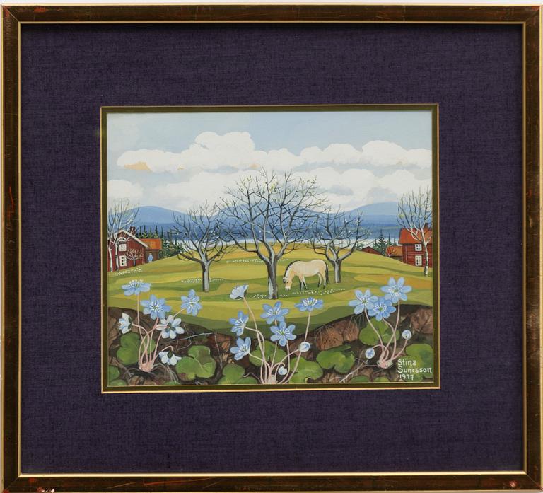 Stina Sunesson, "Om Våren".