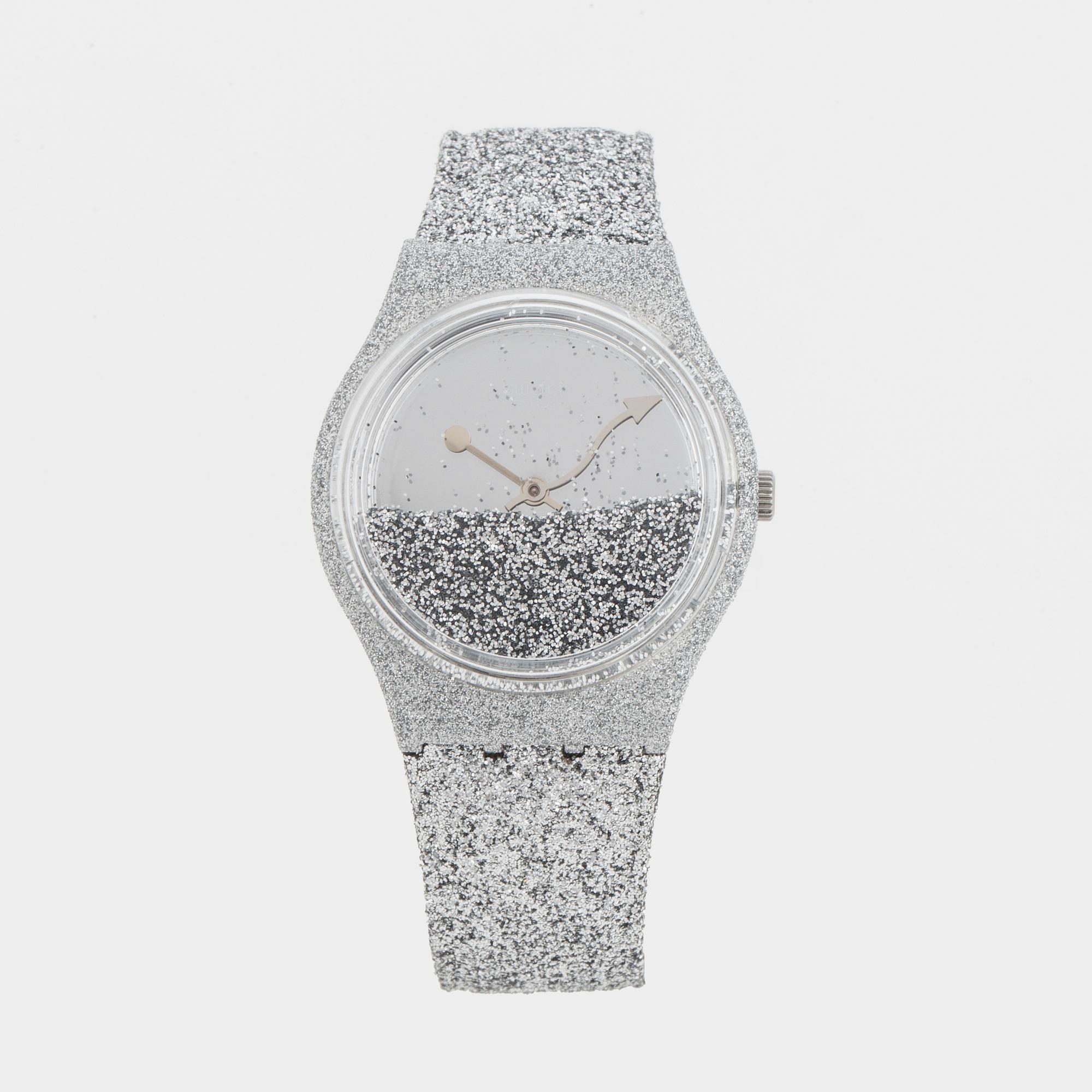 SWATCH, Christmas Specials, Mille Stelle, wristwatch, 33.9 mm.