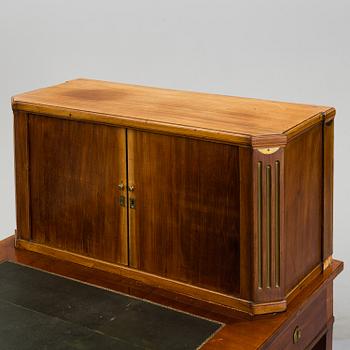 A Swedish late gustavian writing desk, late 18th century.