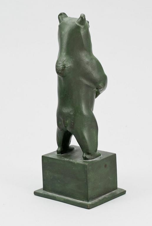 ANDERS JÖNSSON, skulptur, brons. Signerad.