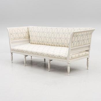 A Gustavian-style sofa, Sweden, second half of the 19th century.